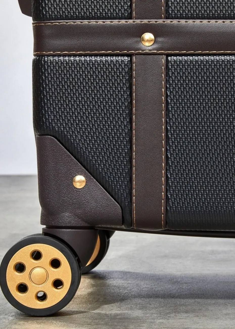 Rock Vintage Suitcase Black