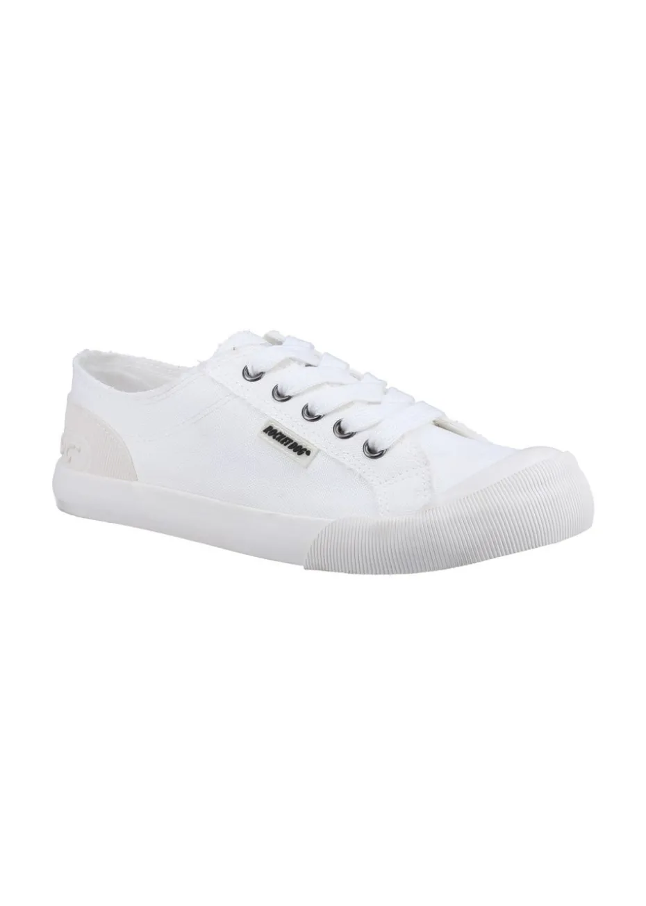 Rocket Dog White Jazzin 12A Canvas Shoes