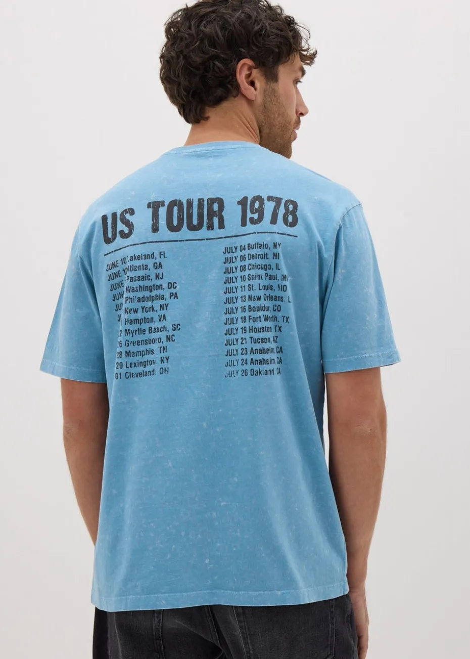 Rolling Stones Blue Graphic T-Shirt