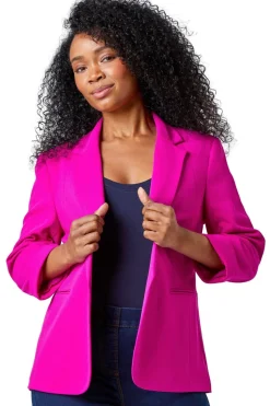 Roman Candy Pink Classic Stretch Blazer