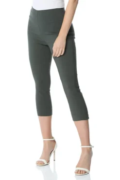 Roman Forest Cropped Stretch Trouser Capri Summer Leggings 3/4 Pedal Pushers