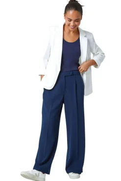 Roman Ivory Petite Classic Stretch Blazer