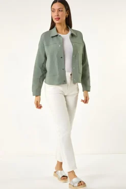 Roman Khaki Patch Pocket Jacket