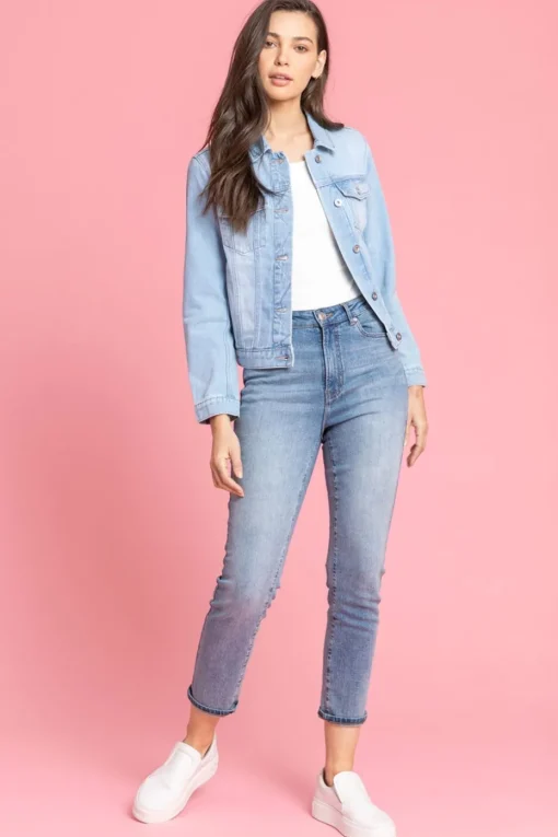 Roman Light Blue Classic Cotton Denim Jacket