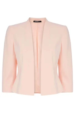 Roman Light Pink 3/4 Sleeve Rochette Jacket