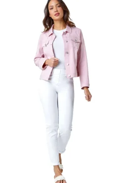 Roman Light Pink Stretch Pocket Detail Jacket