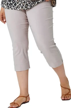 Roman Natural  Curve Cropped Stretch Trouser
