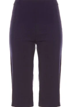 Roman Navy Knee Length Stretch Shorts