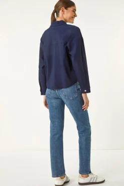 Roman Navy Patch Pocket Jacket