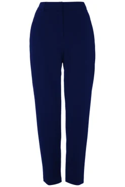 Roman Navy Short Straight Leg Stretch Trouser