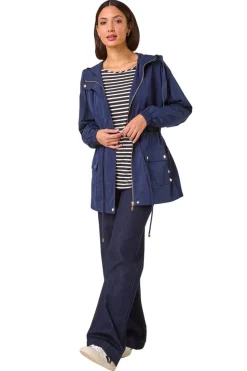 Roman Navy Shower Resistant Rain Jacket