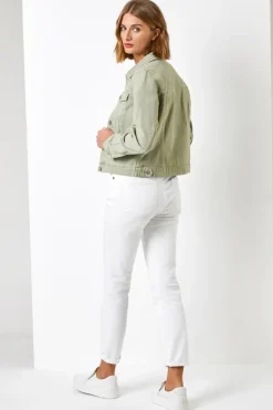 Roman Sage Classic Cotton Denim Jacket