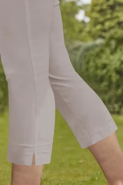 Roman Stone Cropped Stretch Trouser