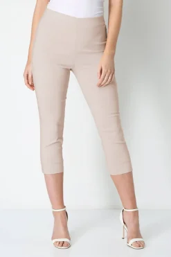 Roman Stone Cropped Stretch Trouser