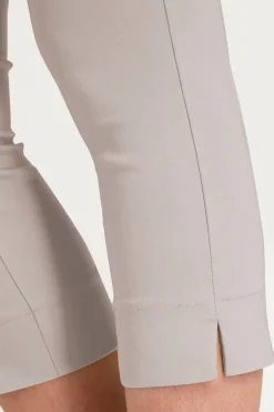 Roman Taupe Cropped Stretch Trouser Capri Summer Leggings 3/4 Pedal Pushers