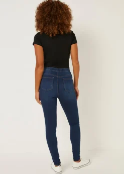 Rosie Dark Wash Pull On Jeggings