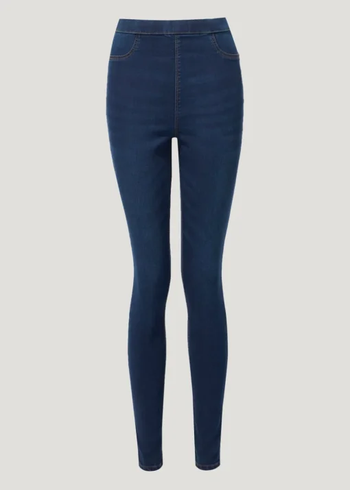 Rosie Dark Wash Pull On Jeggings