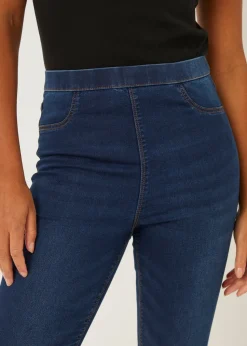 Rosie Dark Wash Pull On Jeggings