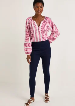 Rosie Rinse Pull On Jeggings