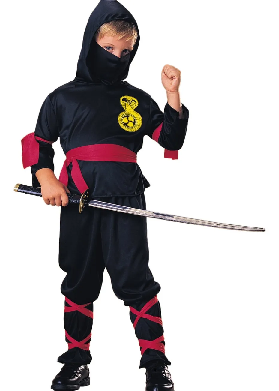 Rubies Kids Ninja Fancy Dress Costume (4-14 yrs)