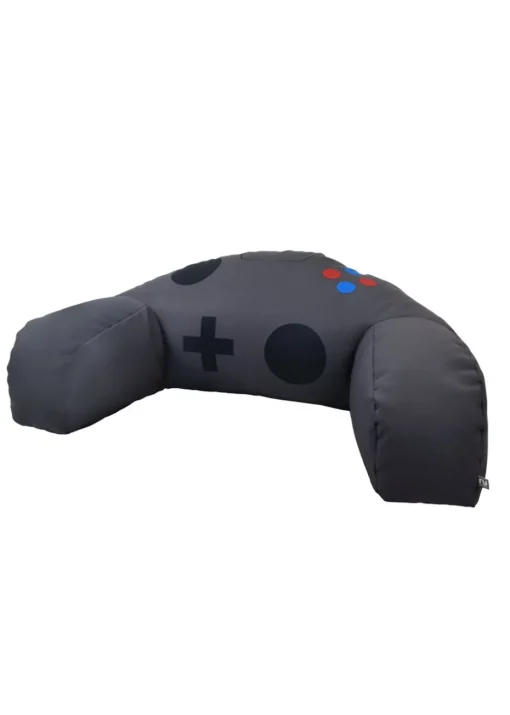 rucomfy Grey Printed Gaming Controller Pillow