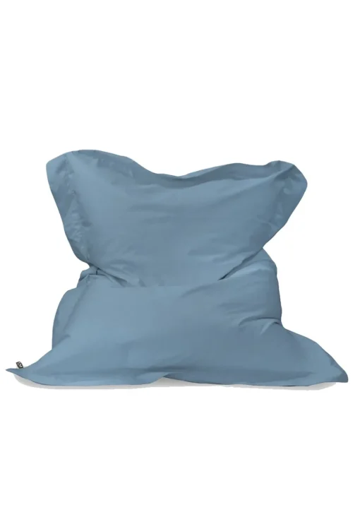 rucomfy Indoor/Outdoor Giant Squashy Squarbie Seafoam Blue Beanbag