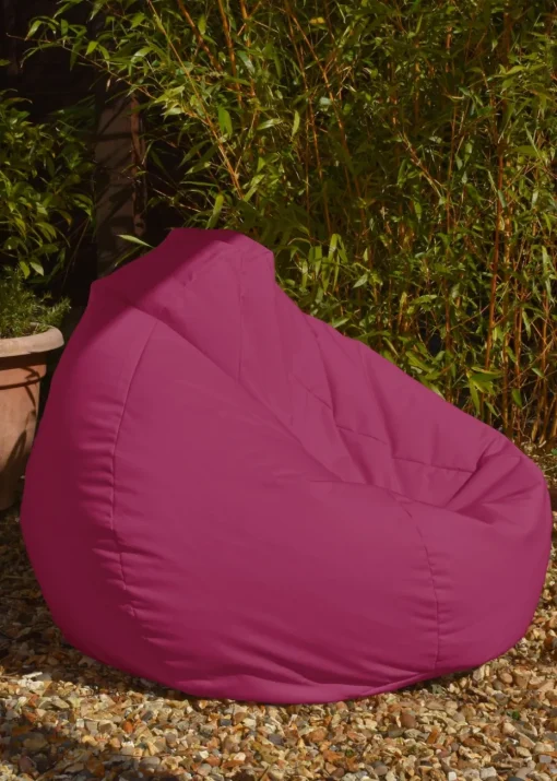rucomfy Indoor/Outdoor Slouchbag Cerise Pink Beanbag