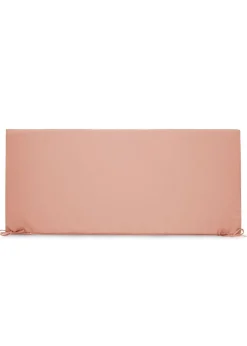 rucomfy Indoor/Outdoor Striped Double Bench Dusky Pink Seatpad