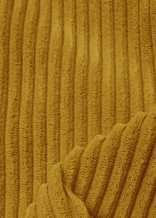 rucomfy Jumbo Cord Burrower Large Mustard Pet Bed
