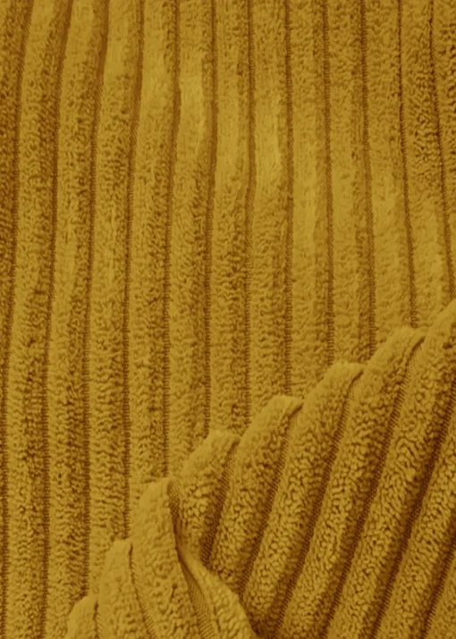 rucomfy Jumbo Cord Flip-It Large Mustard Pet Bed