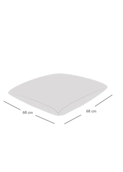 rucomfy Jumbo Cord Floor Cushion Black Beanbag