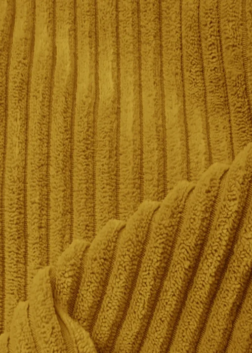rucomfy Jumbo Cord Goliath Mustard Beanbag