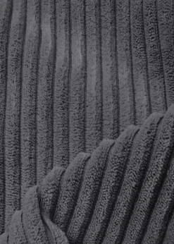 rucomfy Jumbo Cord Goliath Slate Grey Beanbag
