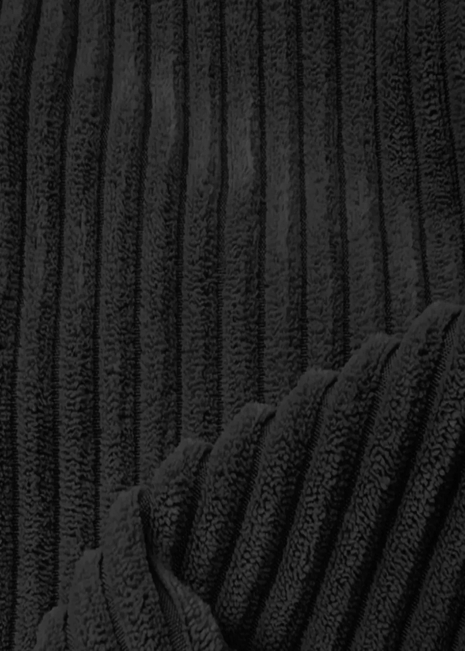 rucomfy Jumbo Cord Kids Slouchbag Black Beanbag