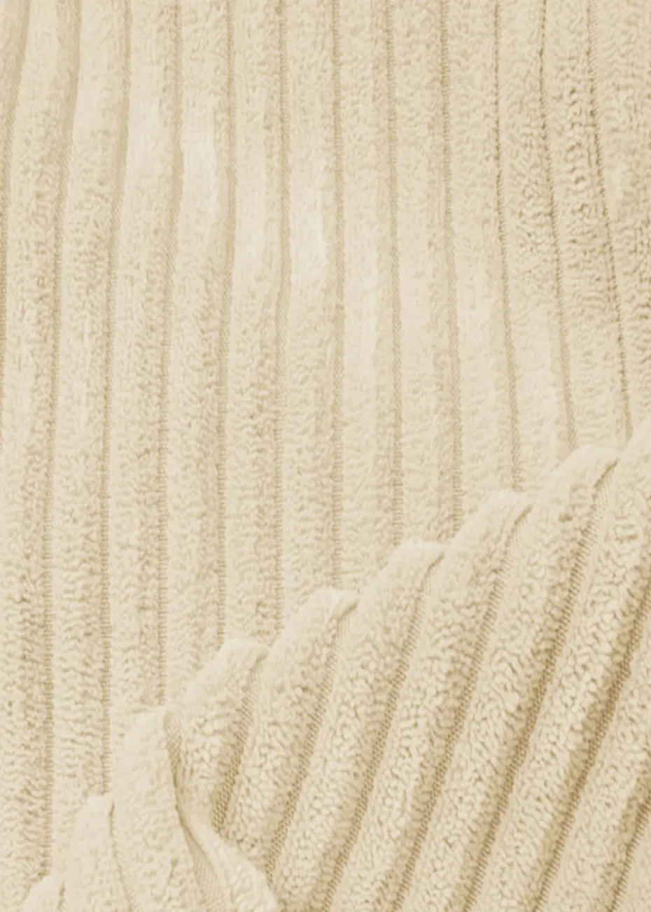 rucomfy Jumbo Cord Kids Slouchbag Ivory Beanbag