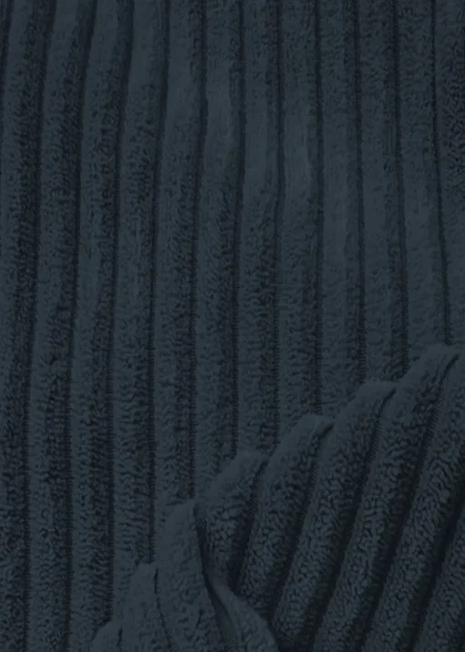 rucomfy Jumbo Cord Slouchbag Navy Blue Beanbag