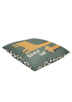 rucomfy Printed Floor Cushion Safari Giraffe Beanbag