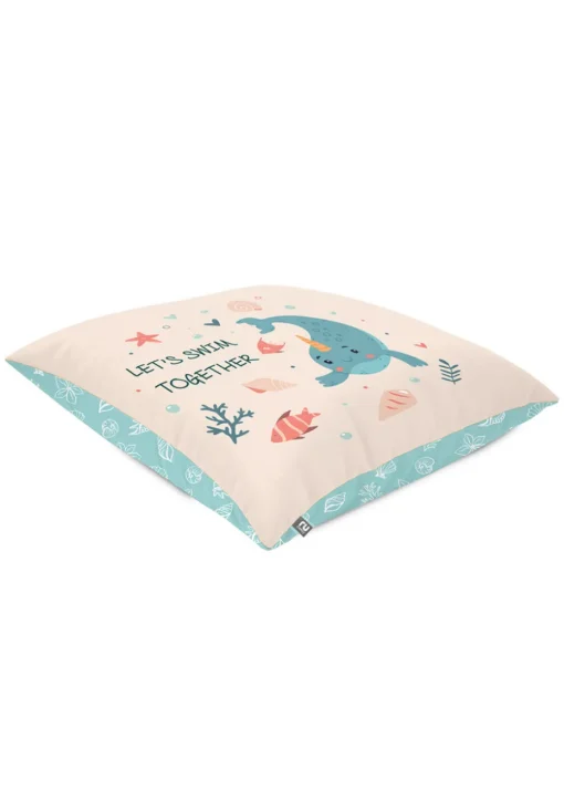 rucomfy Printed Floor Cushion Under The Sea Beanbag