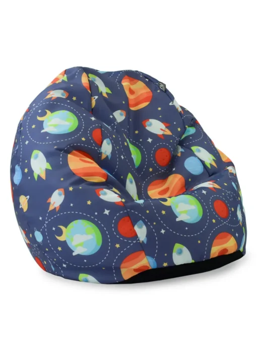 rucomfy Printed Kids Classic Outer Space Beanbag