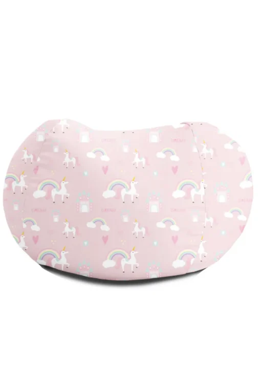 rucomfy Printed Kids Medium Unicorn Castle Beanbag