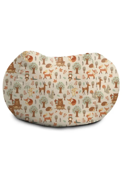 rucomfy Printed Kids Slouchbag Woodland Walks Beanbag