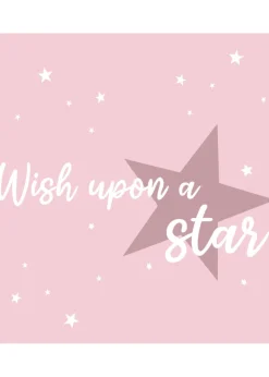 rucomfy Printed Wish Upon A Star Pink Baby Beanbag