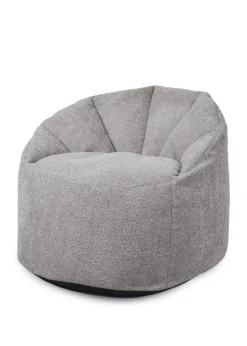 rucomfy Snug Cinema Chair Grey Beanbag