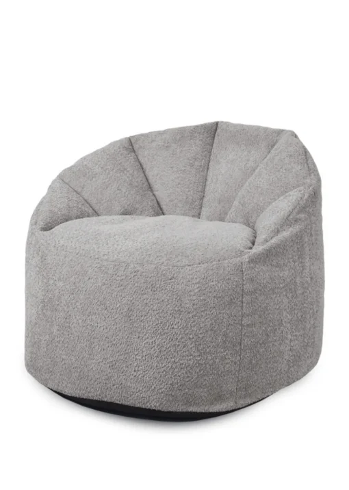 rucomfy Snug Cinema Chair Grey Beanbag