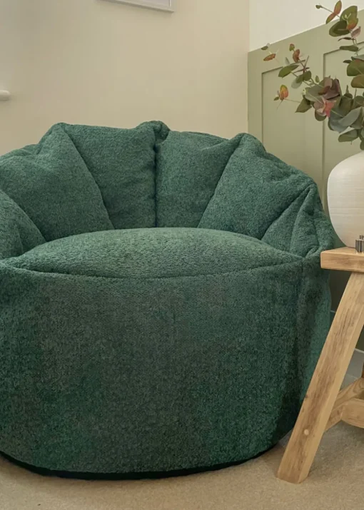 rucomfy Snug Cinema Chair Dark Green Beanbag