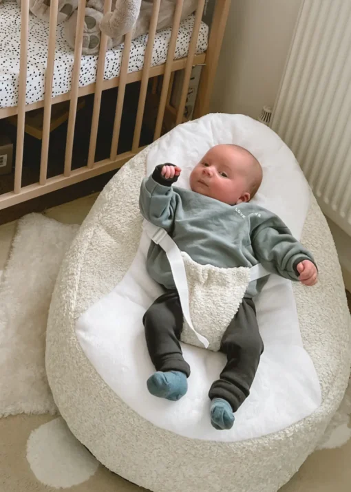 rucomfy Snug Gaga Natural Baby Beanbag