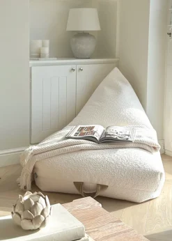 rucomfy Snug Humbug Natural Beanbag