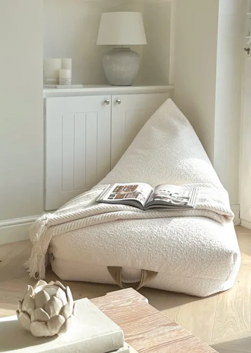 rucomfy Snug Humbug Natural Beanbag
