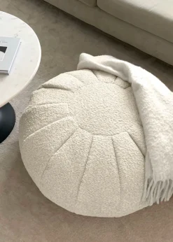 rucomfy Snug Pouffe Natural Beanbag