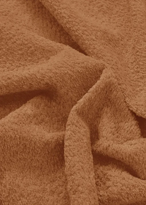 rucomfy Snug Pouffe Rust Beanbag